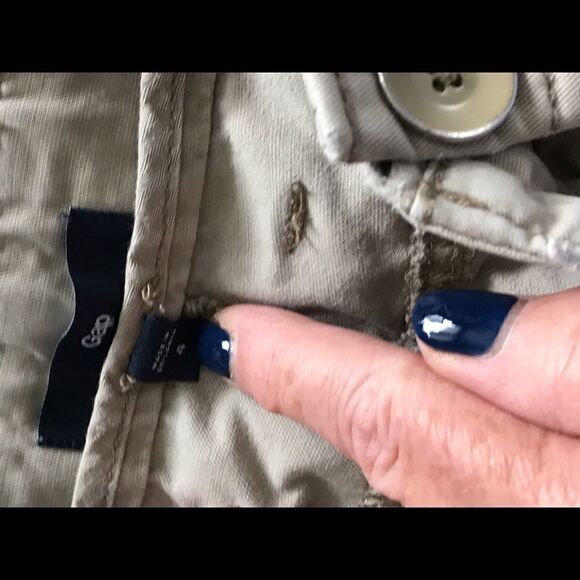 Gap beige chinos light tan size 4 - Picture 2 of 7